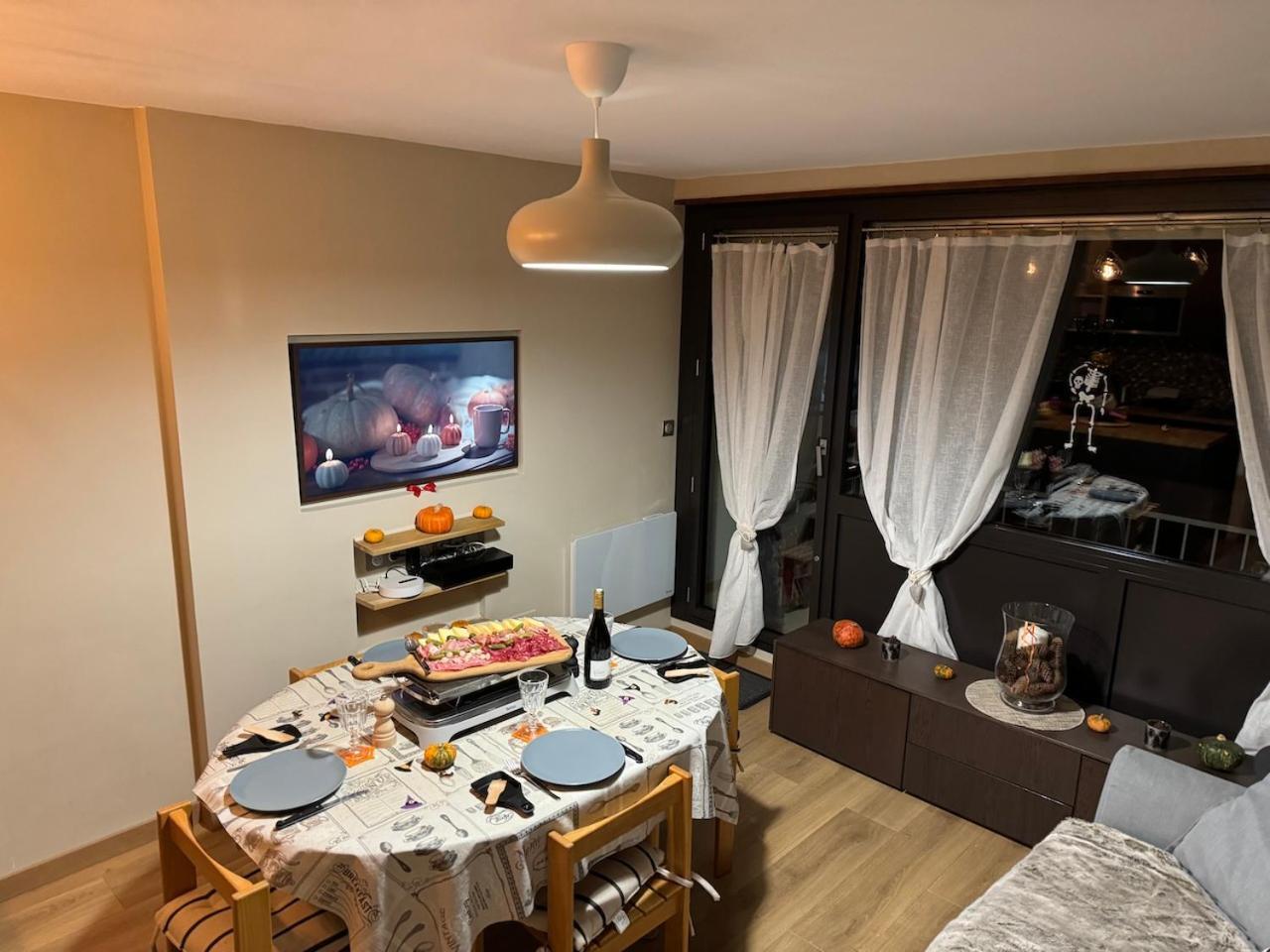 Studio Les Chalmettes 4 Personnes Au Pied Des Pistes Wifi - Balcon - Parking Montgenèvre Dış mekan fotoğraf